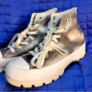 Converse Chuck Taylor All Star Lugged Platform Tie Dye Hi Top Sneakers Women 7.5